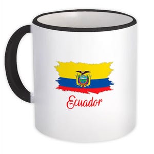Ecuador Flag Mug Gift Ecuadorean Country Expat