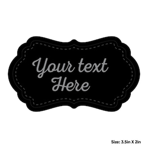 Personalized Textured Vintage Label Chalkboard  Sticker Bulk Pantry Organize Tag Decor Wedding Kitchen Chalk Board Spice Canister Food Jar