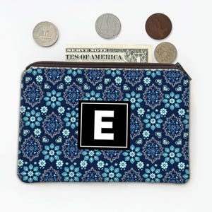 Monedero con adorno marroquí, diseño de mandalas, estilo clásico, estampado floral, margaritas.