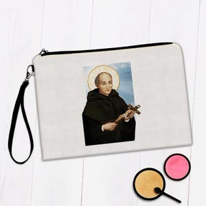 Saint Alonso De Orozco Makeup Bag Gift Catholic Priest Roman Church Religious Spanish