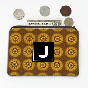Monedero de encaje con mandala geométrico, regalo, arabesco abstracto, sin costuras, decoración de tela con flores