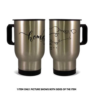 Singapore Home Map Travel Mug Silver Gift Singaporean Epat Country Souvenir Outline Flag