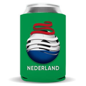 Nederland Soccer Flag Regular Can Insulator Gift Football Country Pride Dutch