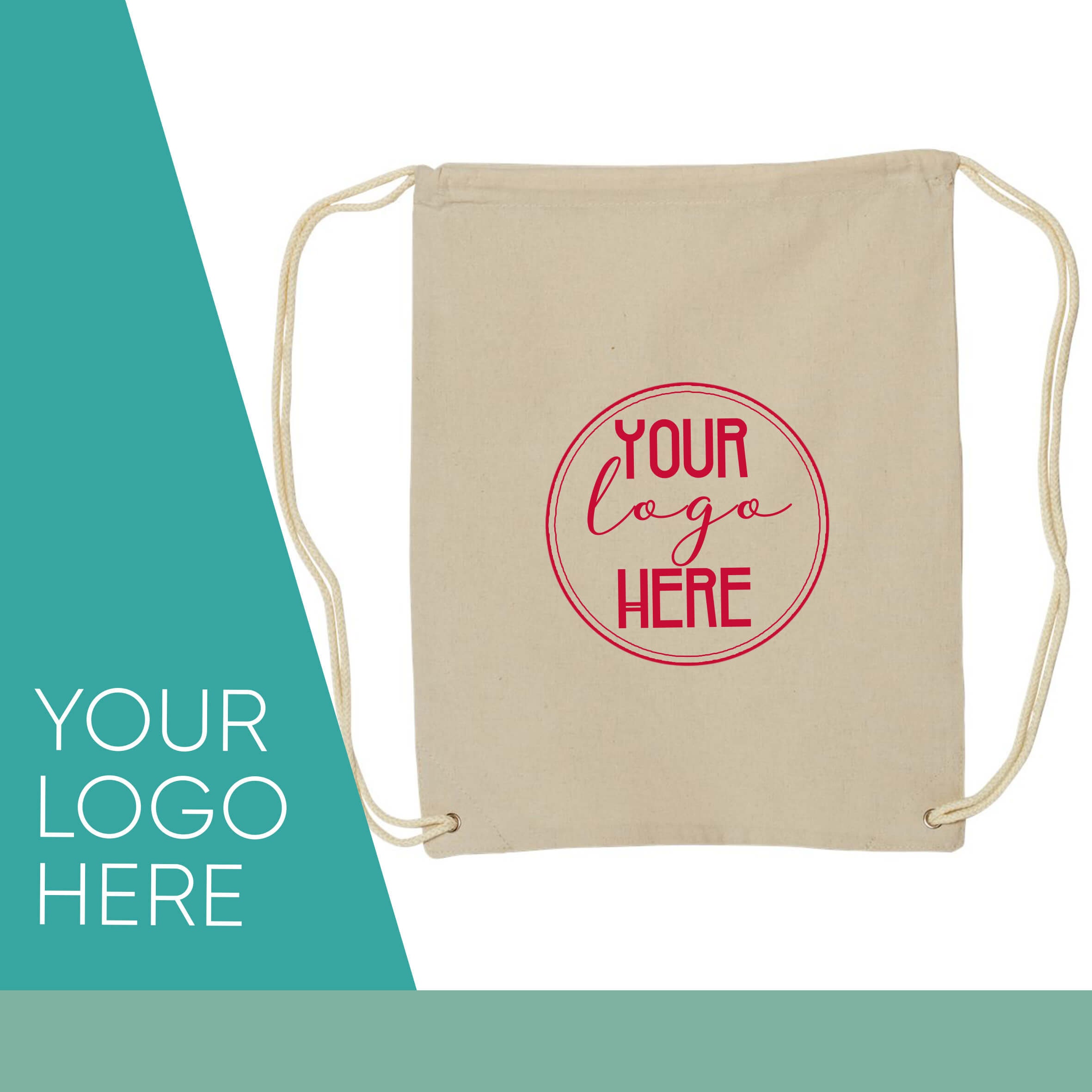 Personalized Drawstring Bag, Custom Cotton Canvas Gym Bag - Etsy