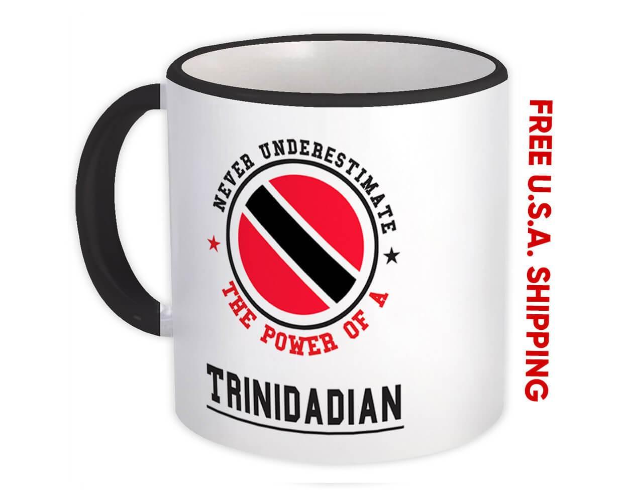Trinidad and Tobago Mug Gift Flag The Power Trinidadian Expat Country