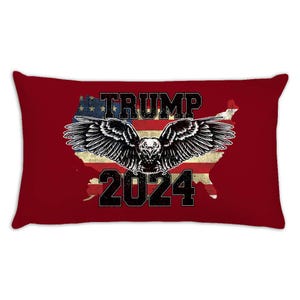 Rechthoekige cadeaukaart Trump 2024 adelaar VS