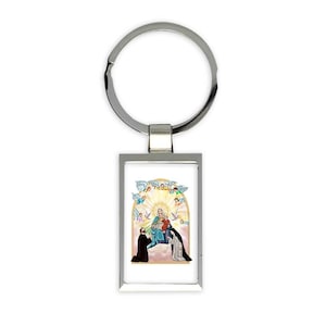Muttergottes des Trostes Geschenk Rechteckiger Schlüsselbund Jungfrau Maria Mutter Katholik Jesus Engel Sai