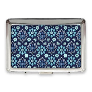 Hucha marroquí con diseño de mandalas y estampado floral clásico de margaritas para el hogar