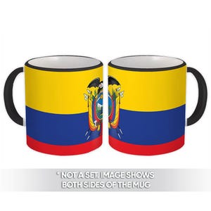 Ecuador Mug Gift Flag Pride Patriotic Expat Ecuadorian Country