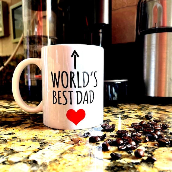 World's Best Dad Mug | Best Gift for Dad | Father's Day Mug | Birthday Gift for Dad | Best Dad Coffee Cup | Ceramic Coffee Tea Mug for Dad