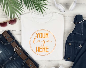 Personalized Basic Shirt Customized Shirt, Custom Tee T Shirt Texting Custom Unisex Printing Logo Shirts Gildan Softstyle T-Shirt 64000