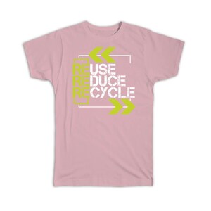 Réutilisation du papier kraft écologique, réduction du recyclage, cadeau de t-shirt Pensée verte pour la protection de la nature