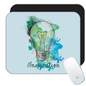 Lamp Inspiration Mousepad Gift Quote Smart Light