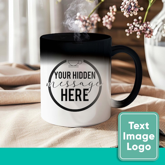 Personalized Color Changing Mug Custom Heat Sensitive Coffee Cup Unique  Custom Gift for Him, Her, Birthday, Wedding, or Special Occasion - Etsy  Israel