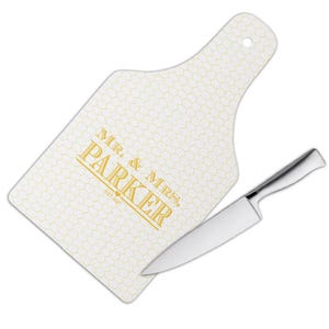 Personalized Engagement Wedding Anniversary Bee Hive Cutting Board Gift Customizable