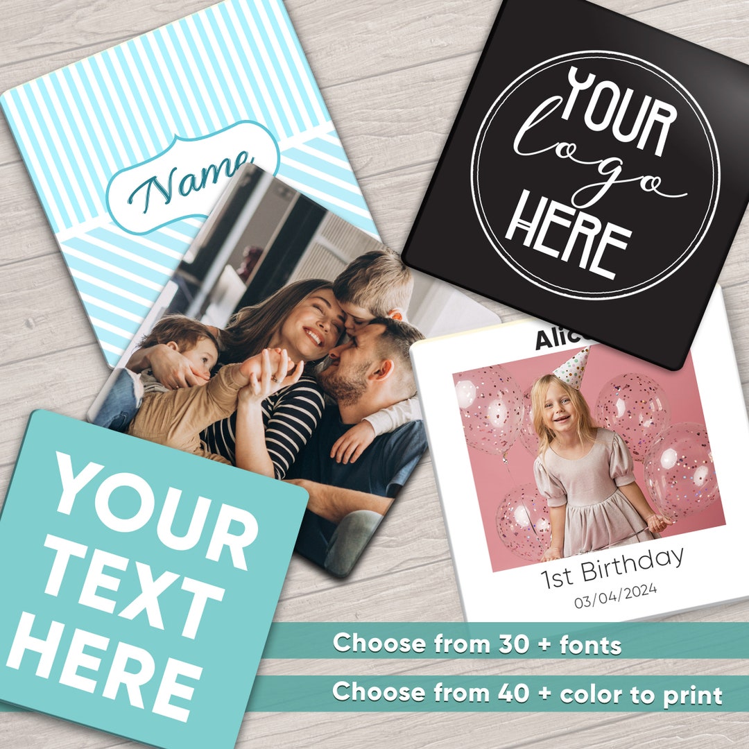 Custom Soft Square Magnet Promotional Personalized Square-shaped Fridge ...