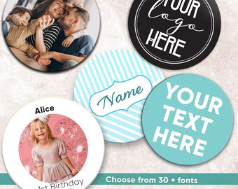 Imán promocional redondo suave personalizado, imán redondo personalizado para refrigerador, regalo único, decoración, regalo para seres queridos, diseño de foto personalizable.