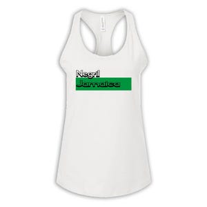Negril Jamaica Women Jersey Racerback Tank Gift Rectangle Graphic