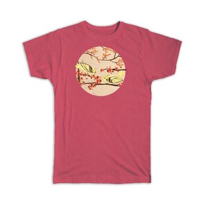 Papier kraft écologique T-shirt oiseaux nature cadeau amateur d'arbres recyclage écologique