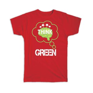 T-shirt en papier kraft rustique respectueux de l'environnement Green Thinking cadeau Bullet Journal bio