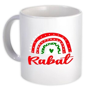 Ulaanbaatar, Mongolië mok cadeau regenboog