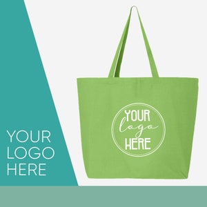 Personalized Jumbo Shopping Bag 25L Custom Groceries Gift Mother's Day Bag Computer Shopping Cotton Reusable Market Grocery Promocional Bags