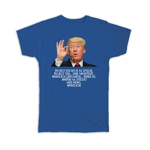 Great 66 Spieler Prezent Tekst w języku niemieckim Deutsche Zabawna koszulka Trump Gry karciane Rodzina Urodziny Boże Narodzenie