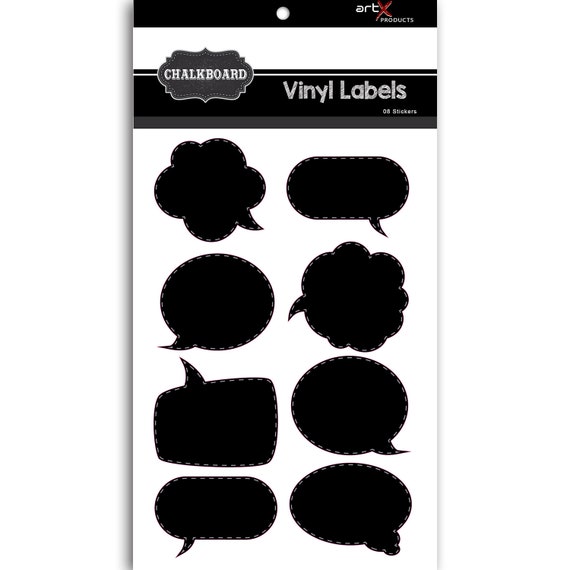 Chalkboard Vinyl Labels