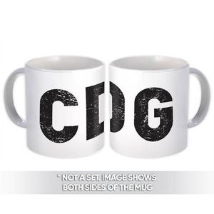 France Paris Charles de Gaulle Airport CDG Mug Gift Airline Travel AIRPORT
