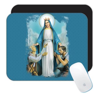 Our Lady Mousepad Gift Mary Virgin Catholic