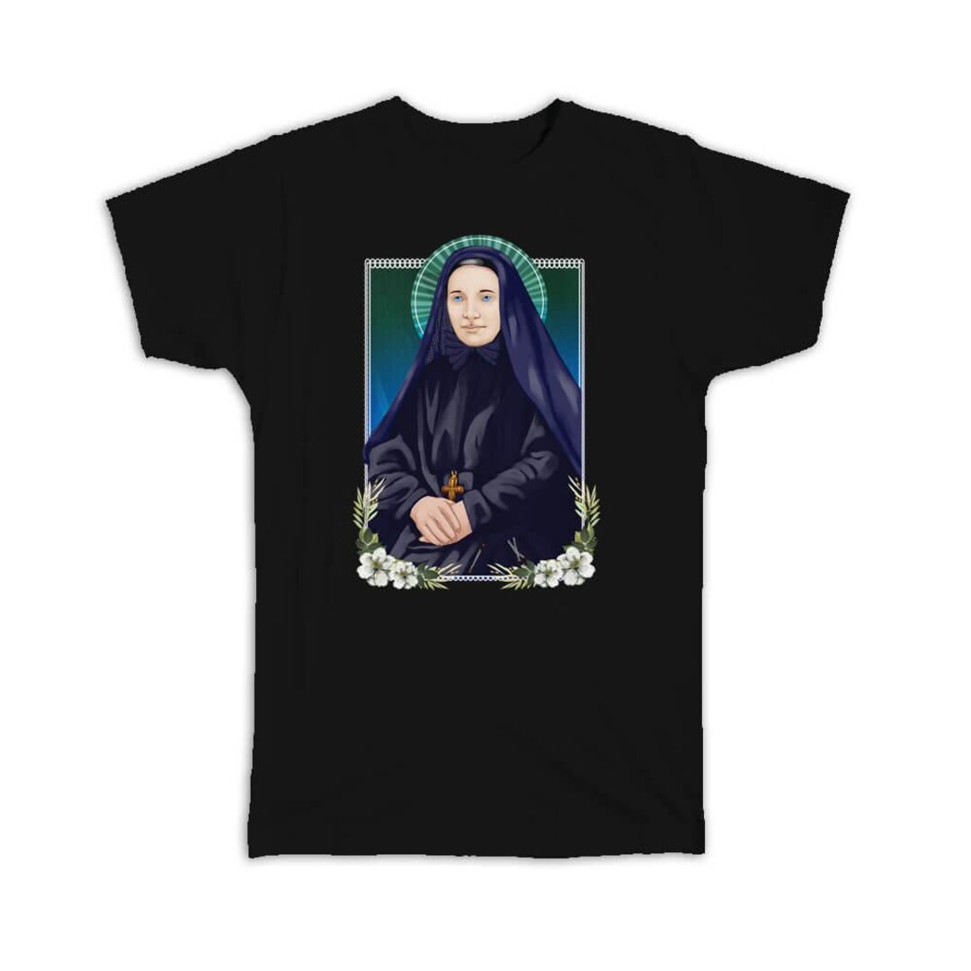 Saint Frances Xavier Cabrini T-shirt Gift Mother Catholic Church Madre ...