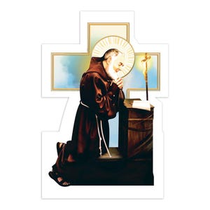 Saint Pio Sticker Gift Padre Pio Of Pietrelcina Catholic Church Religious Christian