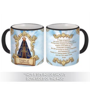 Our Lady of Aparecida Mug Gift Catholic Religious Saint Mary