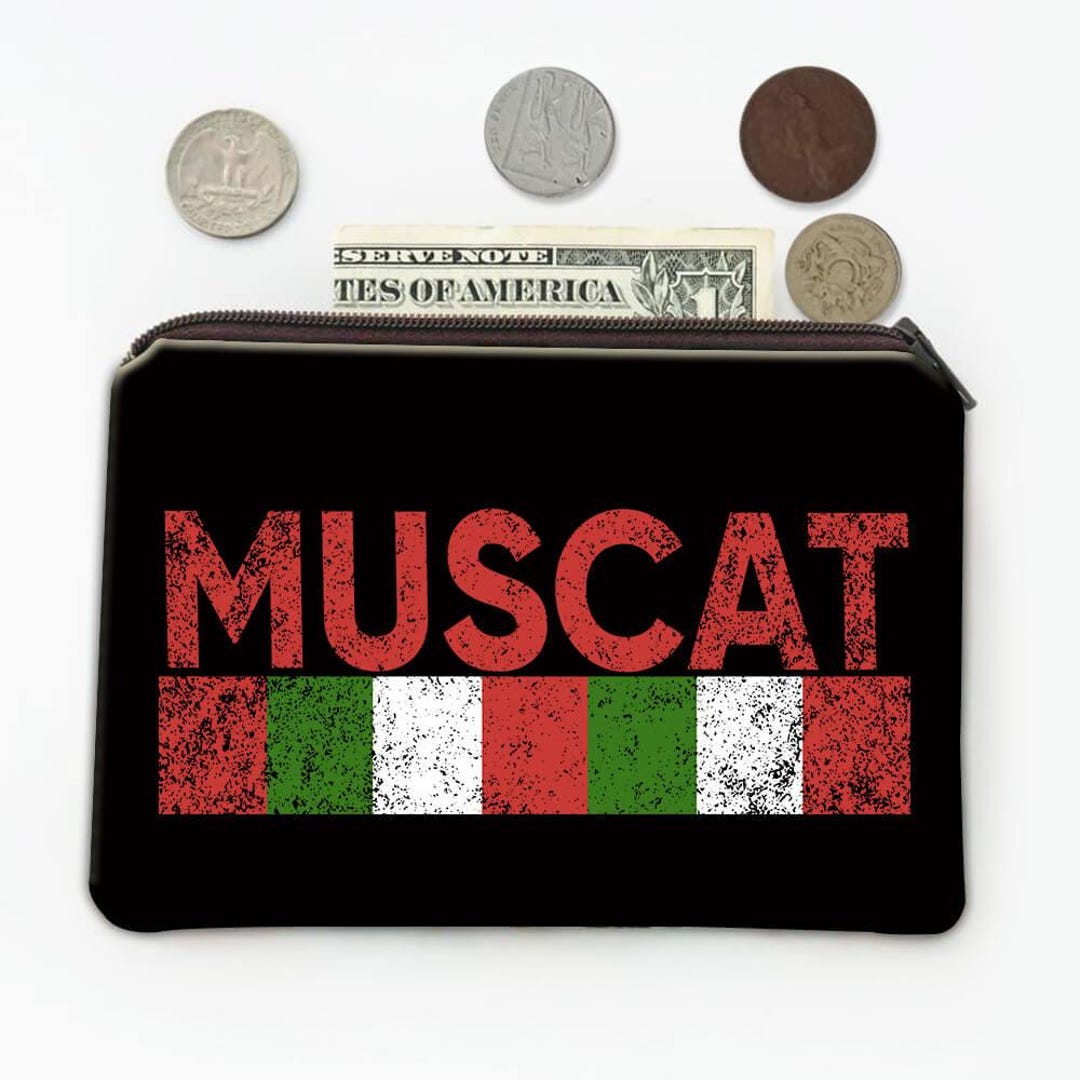 Muscat Oman Coin Purse Gift Retro Colors Squares - Etsy