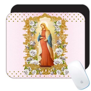 Our Lady of Hope Mousepad Gift Catholic Religious Virgin Saint Mary