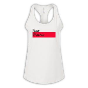 Puno Peru Women Jersey Racerback Tank Gift Rectangle Graphic