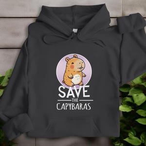 Save The Capybaras Hoodie Gift