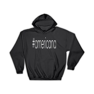 Hashtag Americana Hoodie Gift Hash Tag Social Media