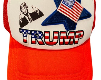 Donald Trump Trucker SnapBack Patch Hat