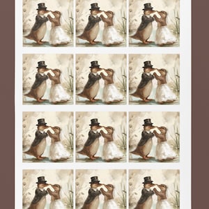 Platypus Love Sticker | Valentines Day | Platypus | Cartoon Platypus | Animated Stickers | Wedding Stickers | Couples Stickers |