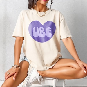 Filipino Ube Shirt, Christmas Gift, Filipino Foodie, Trendy Filipina Shirt, Gift for Filipino, Filipino Pride, Philippines Tee, Ube Gift