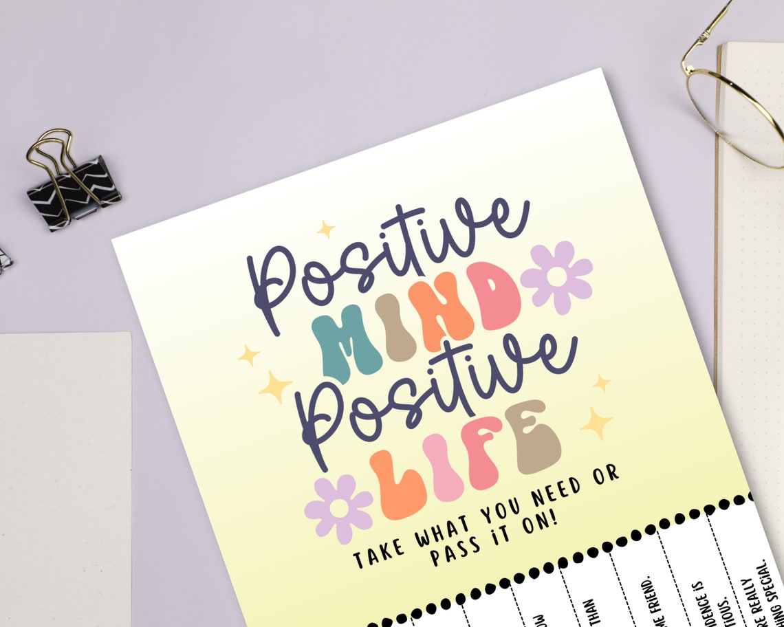 Compliment Tear off Flyer BUNDLE for School Counselors, Therapists ...