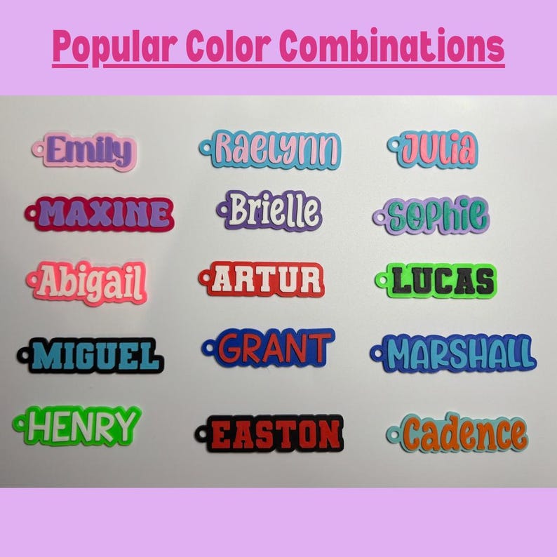 Personalized Backpack Name Tag | Kids Backpack Tag | School Bag Tag | Lunch Bag Name Tag | Sports Bag Tag | Back to School Gift image 8