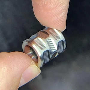 OFFSET Lanyard Bead, Titanium