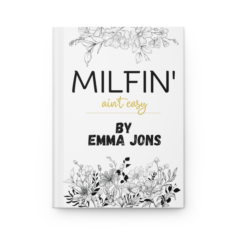 Milfin' Aint Easy Personalised Journal, Funny Personalised Notebook Co