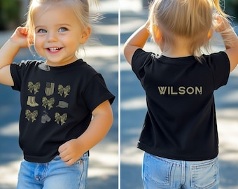 Camiseta militar personalizada para niños pequeños, Día de los Veteranos, Agradecimiento a los militares, Regalo para ella, Despliegue, Entrenamiento básico, Mamá militar, Camiseta infantil, Camiseta juvenil