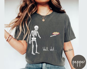 Bad Day To Be A Deviled Egg Comfort Colors Shirt, Funny Thanksgiving Dinner T-Shirt, Sarcastic Friendsgiving T Shirt, Food Humor Tee
