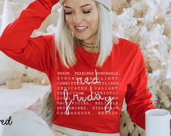 Red Friday Remember Everyone Deployed Long Sleeve TShirt, Red Friday Sweater, American Flag US Veteran Sweatshirt, Red Friday Shirt, Veteran