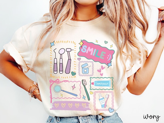 Dental Shirt, Dental Hygiene Gift, Dental Assistant, Dentist Shirt, Dental Office Gift, Pediatric Dental Squad Shirt, Dental Hygienist