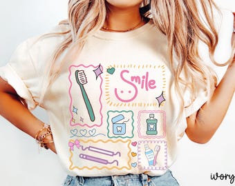 Dental Shirt, Dental Hygiene Gift, Dental Assistant, Dentist Shirt, Dental Office Gift, Pediatric Dental Squad Shirt, Dental Hygienist